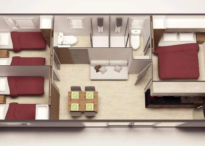 Village de vacances Mobile Homes - Lanterna Premium Tar-Vabriga