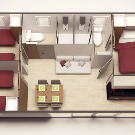 Üdülőpark Mobile Homes - Lanterna Premium Tar-Vabriga